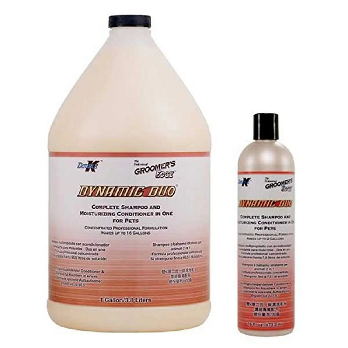 Groomer's Edge Dynamic Duo Shampoo/Conditioner 3.8L | Pet Grooming for Dogs & Cats - main product image
