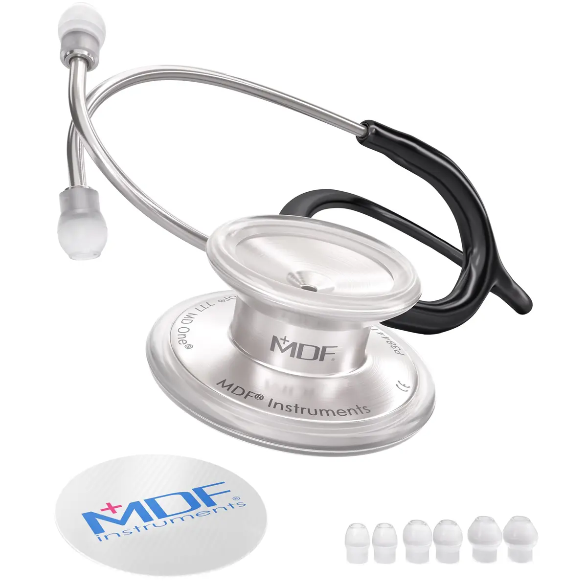 MDF Instruments MD One Stainless Steel Adult Stethoscope | Durable, Latex-Free, 20+ Color Variations - main product image