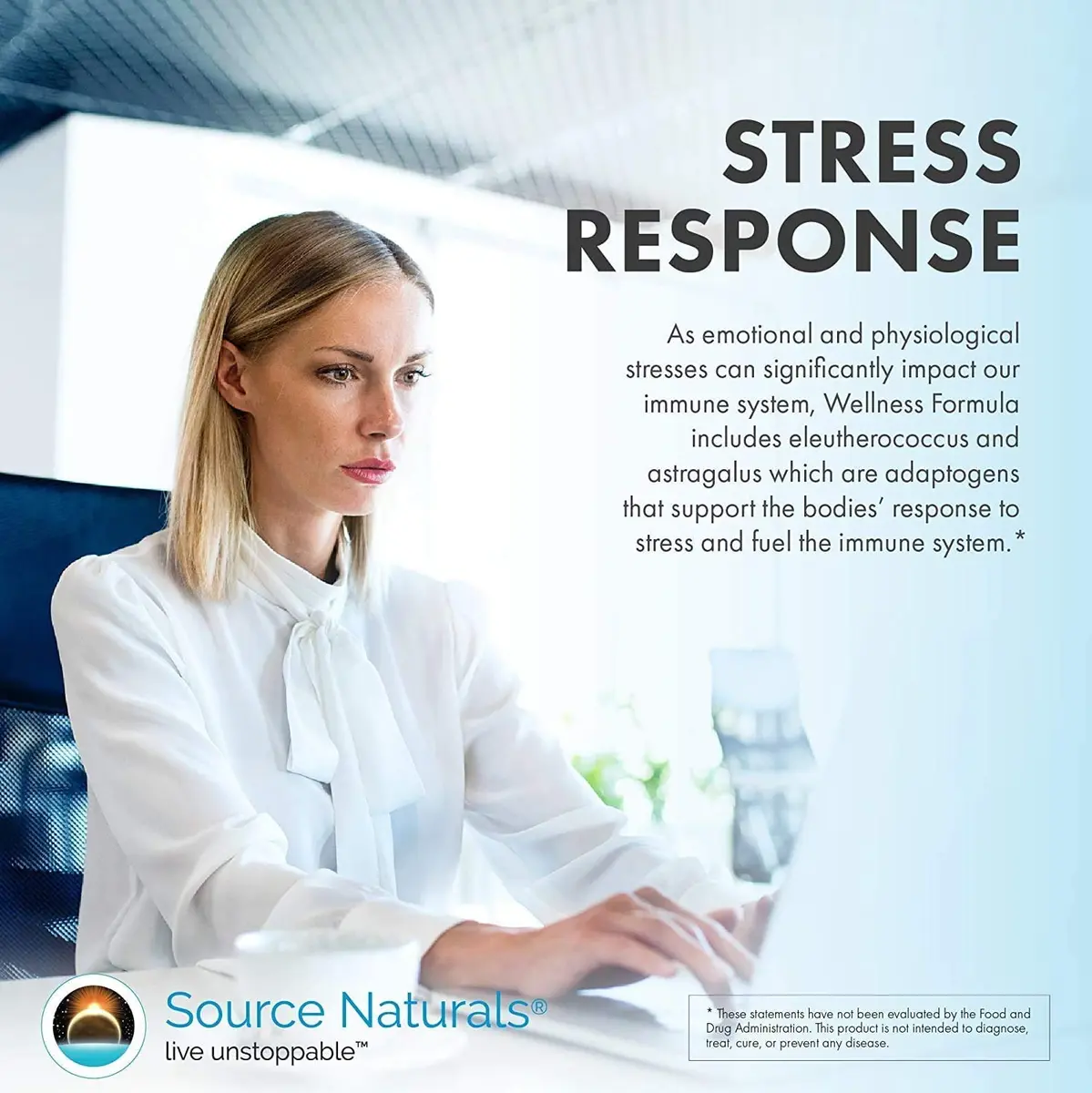 Source Naturals Wellness Formula, Advanced Immune Support - 60 Capsules | Herbal & Vitamin Defense - view 6