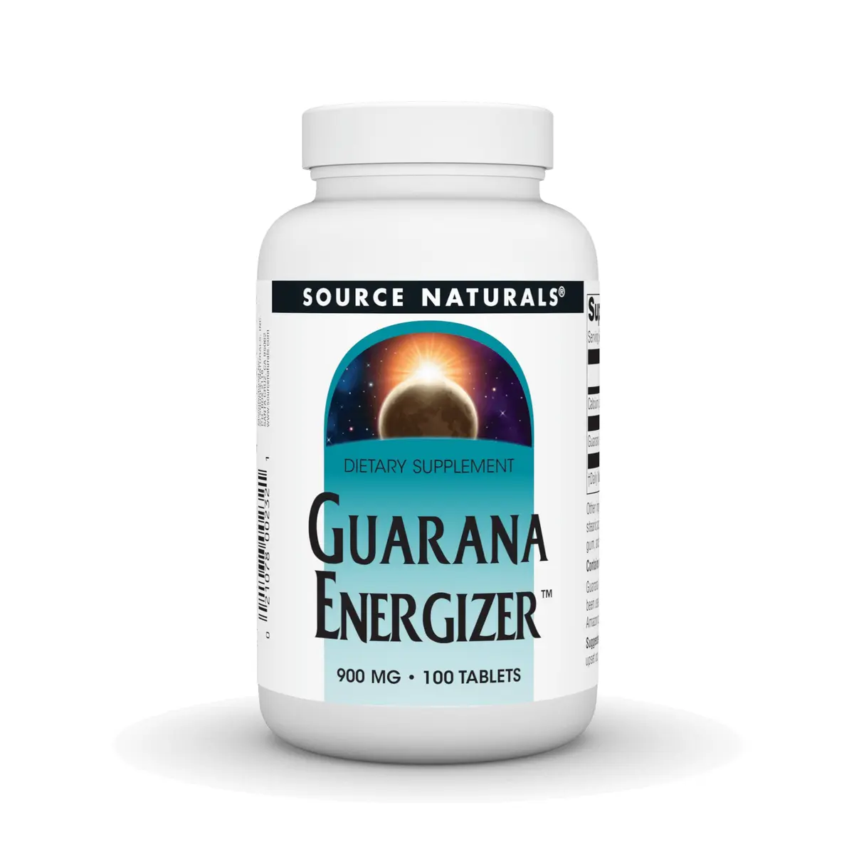 Source Naturals Guarana Energizer, 900 mg | Natural Brazil Herb for Energy & Focus - main product image