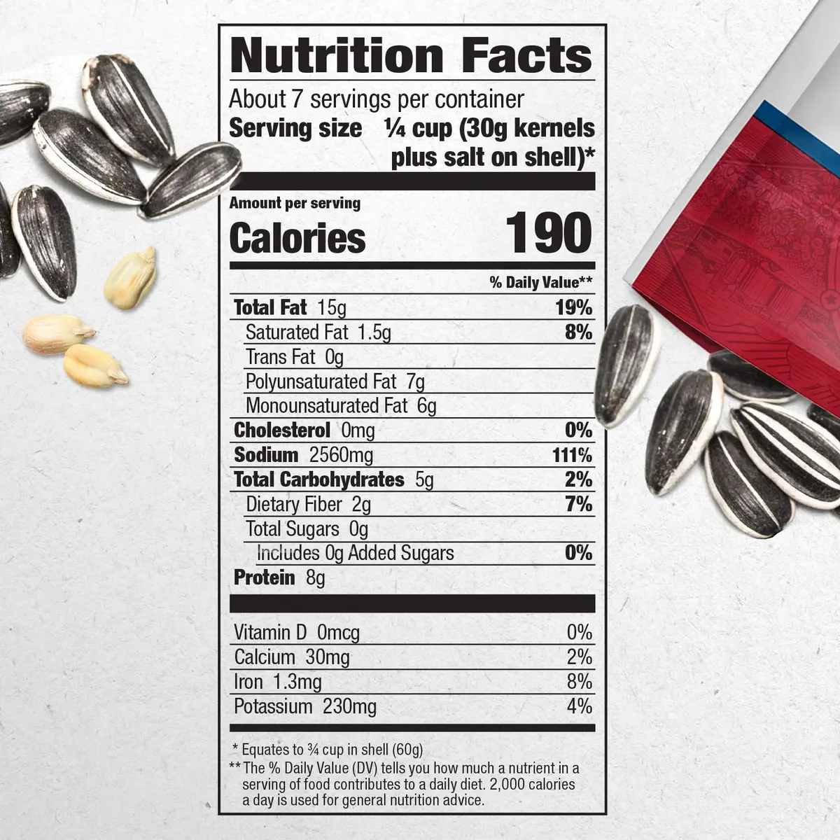 David Sunflower Seeds, Original Flavor, 14.5 oz. | Crunchy, Salty Snack for On-the-Go - view 7