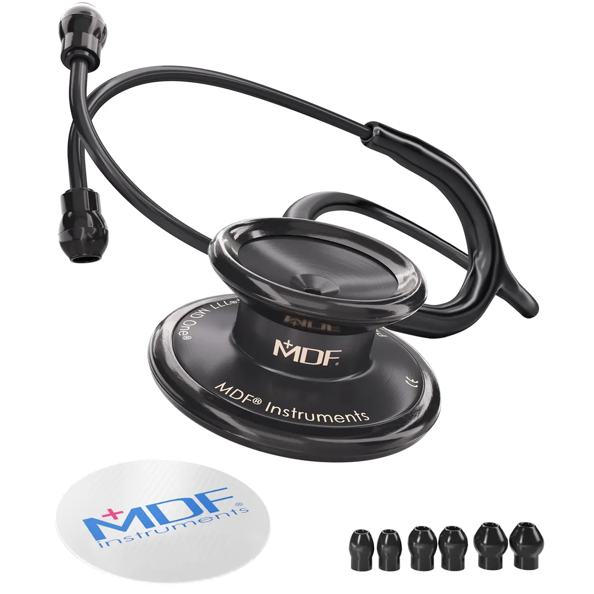 MDF Instruments MD One Premium Stainless Steel Dual Head Adult Stethoscope | Acoustic Clarity & Durability - main product image