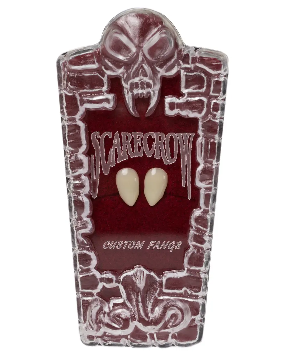 Scarecrow Small Deluxe Custom Fangs | Reusable, Realistic, Safe for Teeth - main product image