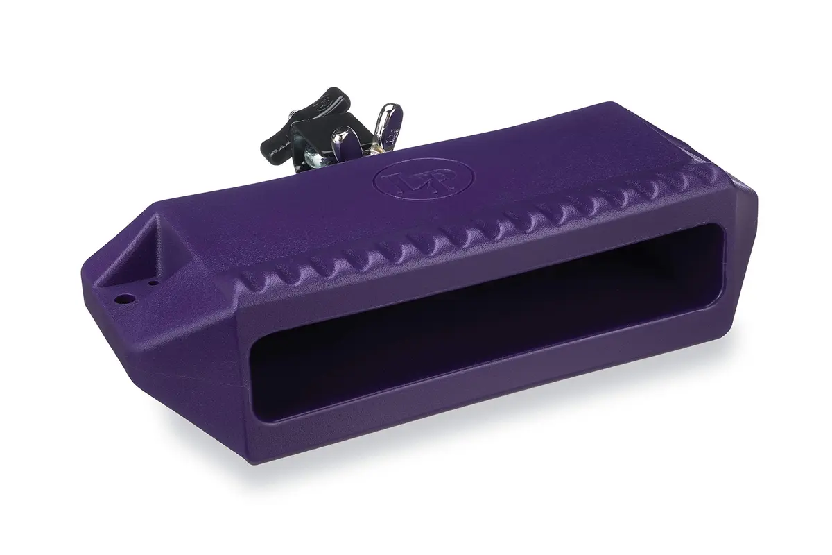 Latin Percussion Guiro Jam Block, Purple | Deep Tone & Durability - main product image
