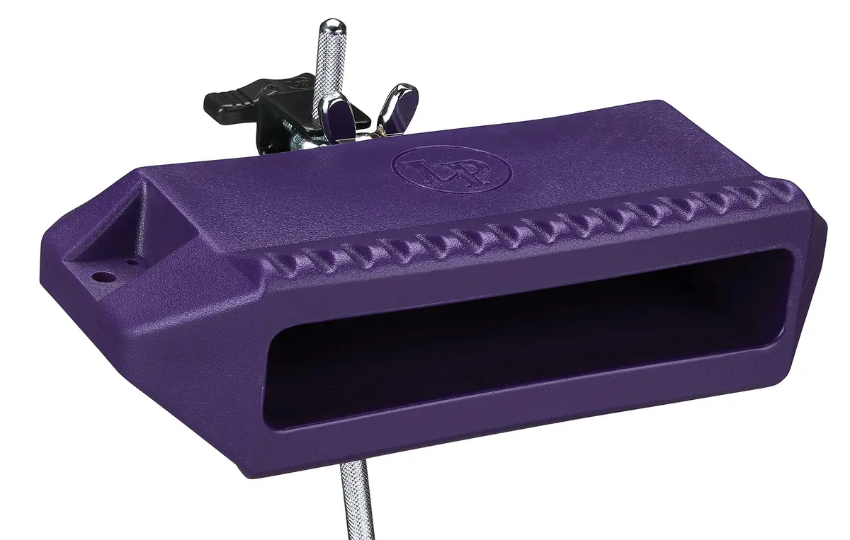 Latin Percussion Guiro Jam Block, Purple | Deep Tone & Durability - view 2