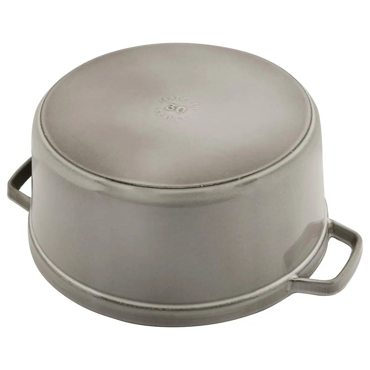 STAUB Cast Iron Round Dutch Oven 4-qt | Made in France, Moist & Flavorful Cooking - view 9
