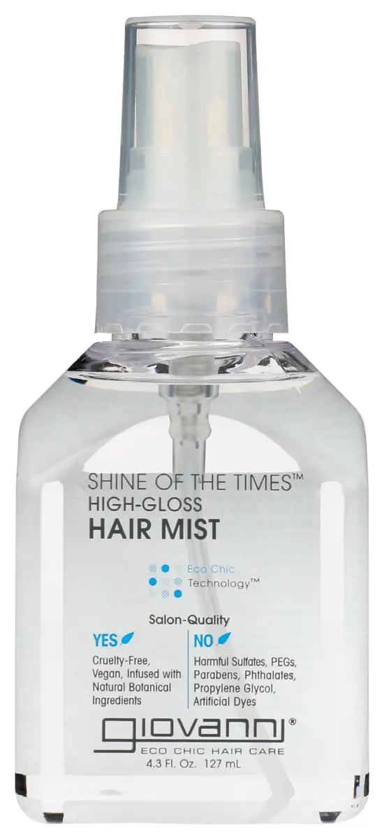 GIOVANNI Shine of the Times Finishing High-Gloss Hair Mist 127ml (4.3 fl oz) | Seals Style & Smooths Frizz - main product image