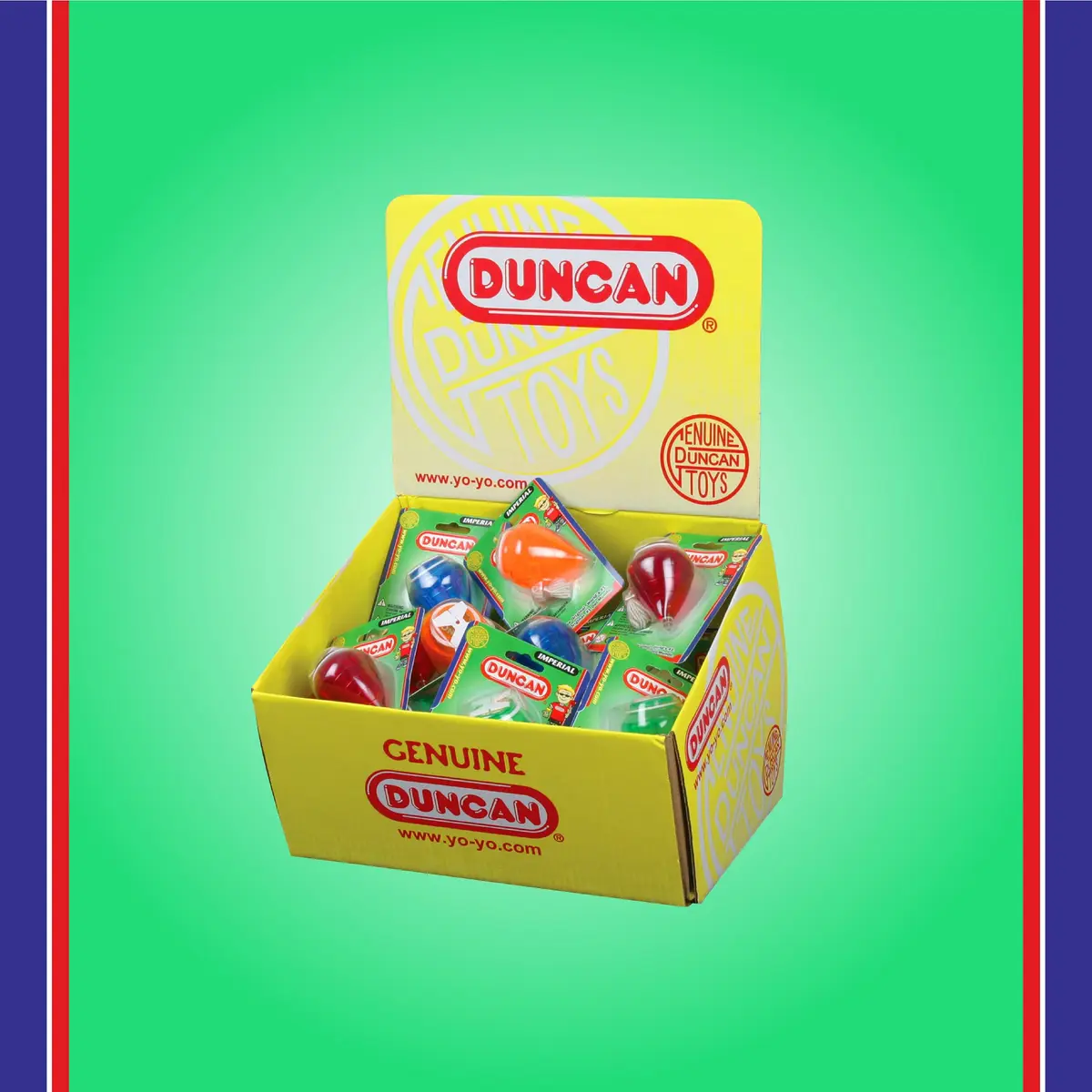 Duncan Imperial Spin Top - Mystery Color Small | Beginner-Friendly Toy with No-Mar Tip & Easy Storage - view 2