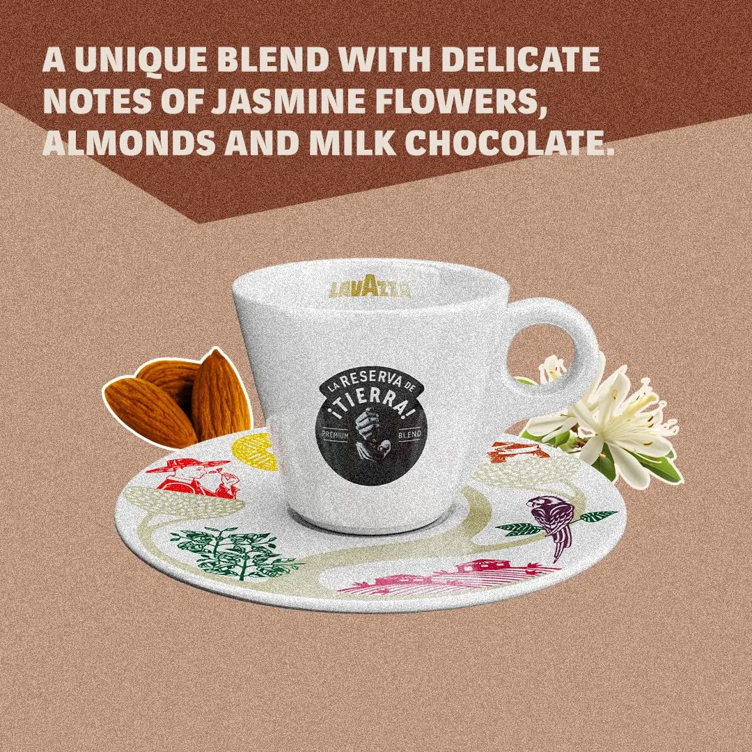 Lavazza Tierra! Selection Whole Bean Coffee Blend, Medium Roast, 2.2LB Bag | 100% Arabica, Rainforest Alliance Certified - view 3