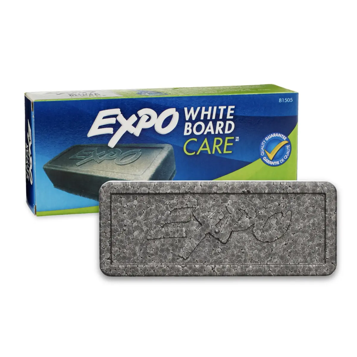 EXPO Soft Pile Block Whiteboard Eraser 13.1cm (5-1/8 in.) | Essential Office & School Supply - main product image