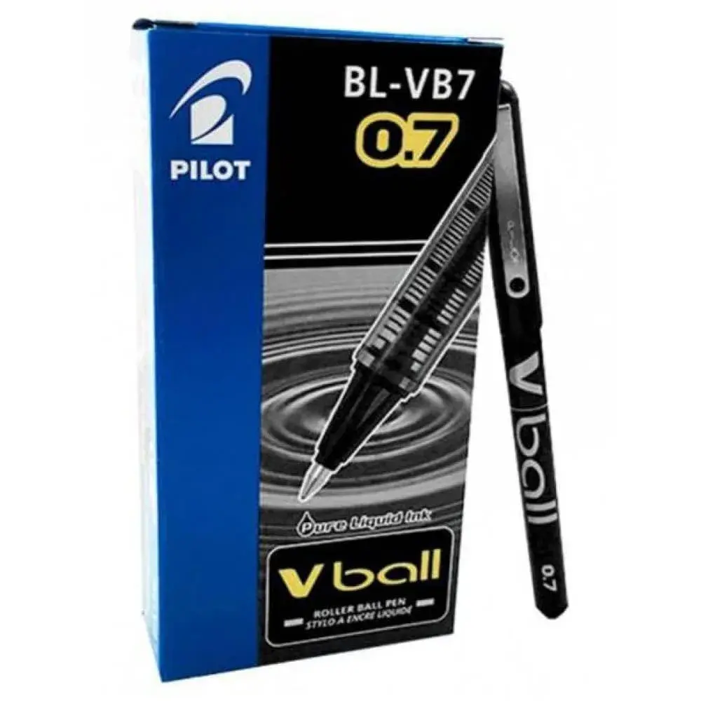 Pilot Vball 7 Liquid Ink Rollerball Pen 0.7mm (Box of 12) | Smooth Writing, Consistent Ink Flow - view 4