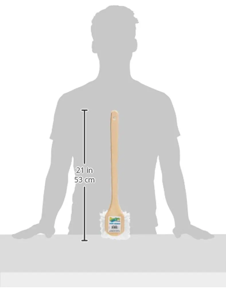 STAR BRITE Utility Long Handle Scrub Brush, Marine-Grade Stiff Bristles | Versatile Outdoor Cleaning Tool - view 2