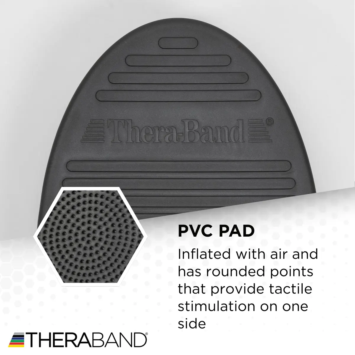 THERABAND Stability Trainer Pad, Advanced, Extra Soft Black Balance Pad | Supports Core & Balance Training - view 8