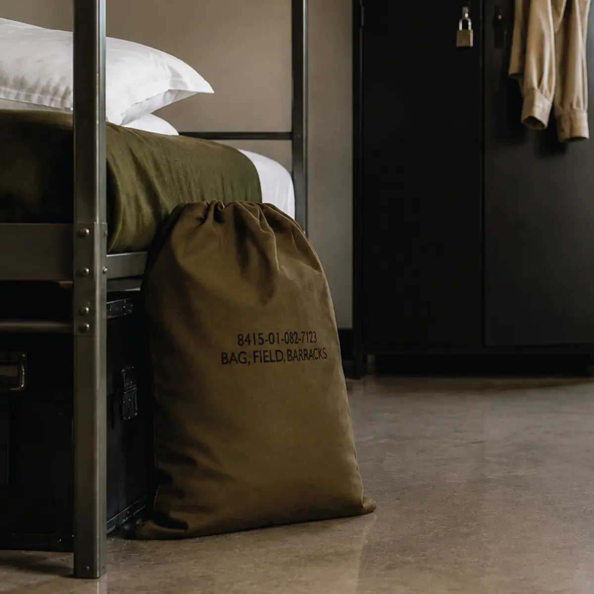 Rothco Barracks Bag, Heavyweight Cotton Canvas, Olive Drab, 18" x 27" | Rugged & Water-Resistant - view 2