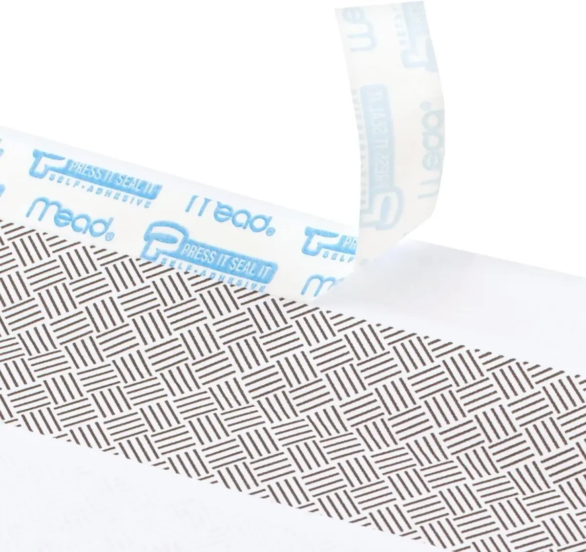 Mead #10 Security Business Envelopes 4-1/8" x 9-1/2" (45 Count) | Peel & Seal Privacy Lined - view 4