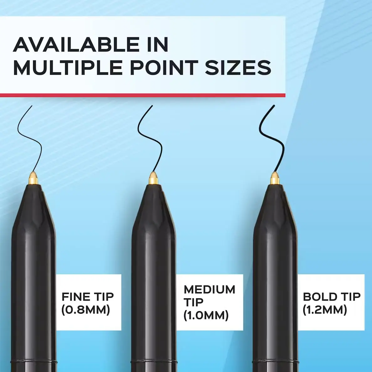 Paper Mate Write Bros Ballpoint Pens 10 Pack | Medium Point Black Ink Reliable Writing - view 4