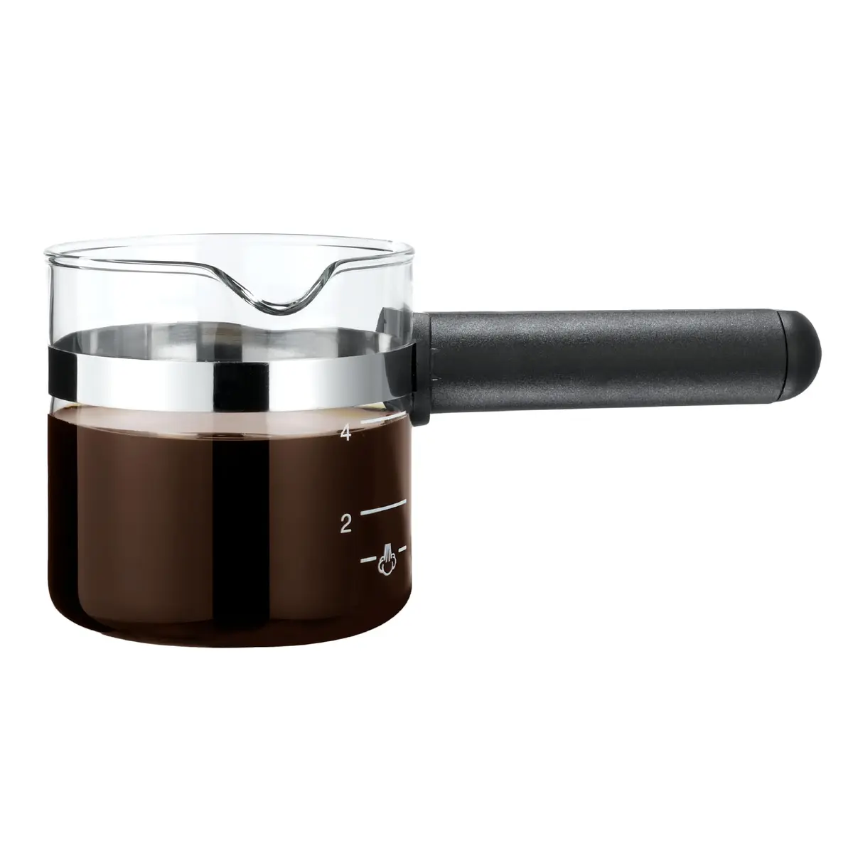 Café Brew Collection 4 Cup Universal Espresso Replacement Carafe, Borosilicate Glass (156 ml / 5.28 fl oz) - main product image