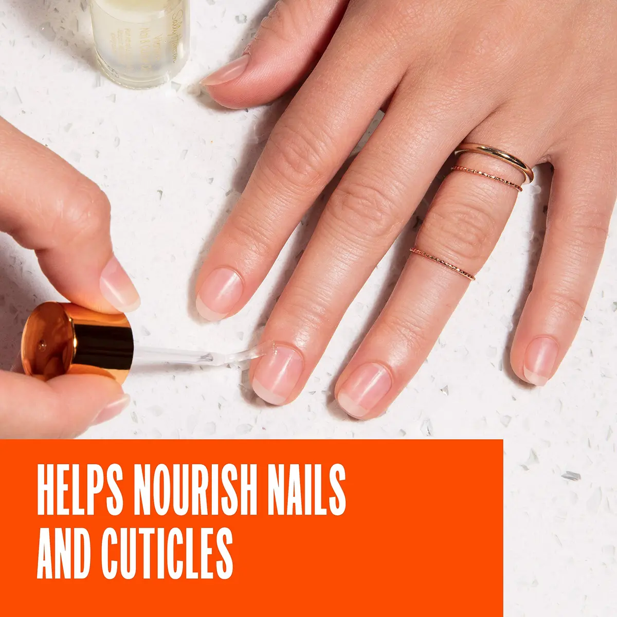 Sally Hansen Vitamin E Nail and Cuticle Oil 13ml (0.45 Fl Oz) | Intense Moisturization for Healthy Nails - view 3