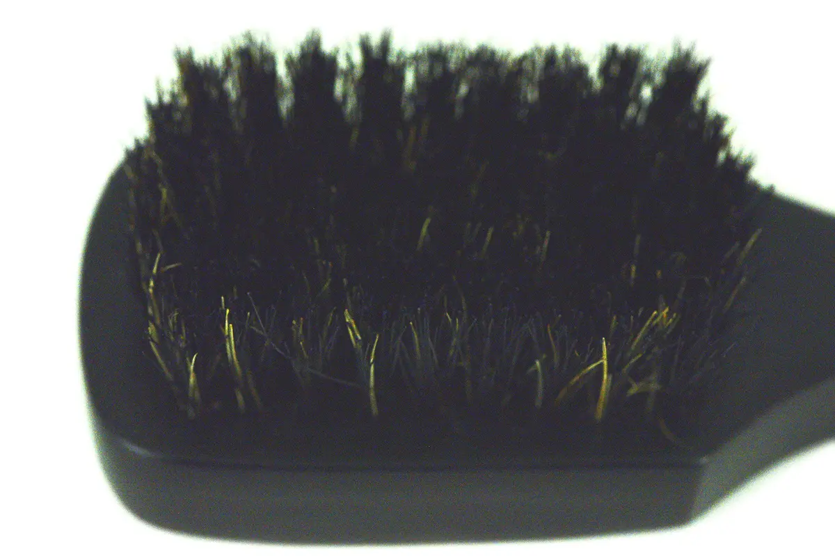 Annie Mini Pocket Combo Brush #2114 Natural Boar Bristles Hair Comb 17cm (6.7in) | Detangles & Smoothes Hair - view 2