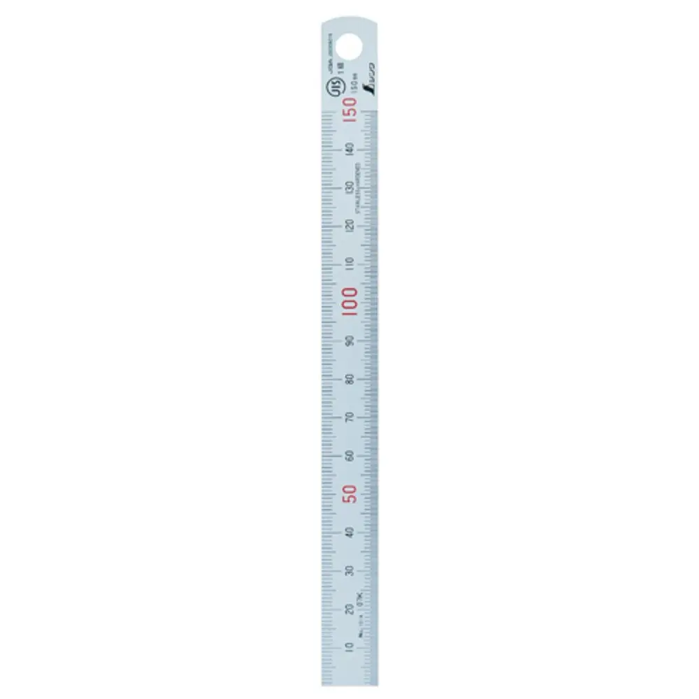 Shinwa Sokutei Crack Scale Ruler 15 cm (5.9 inches) | Stainless Steel Construction - view 3
