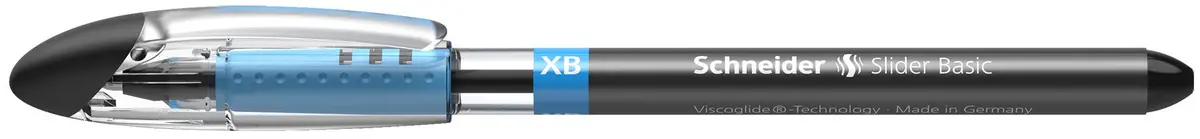 Schneider Slider Basic XB Ballpoint Pen 1.4mm Black Ink (10-Pack) | Smooth Viscoglide Ink Flow - view 7