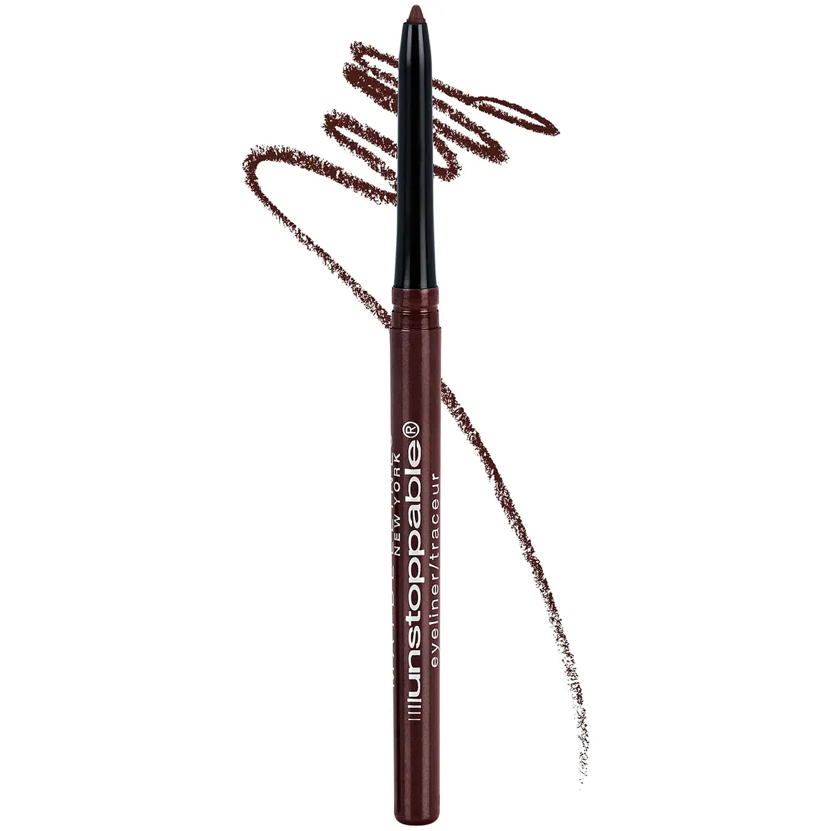 Maybelline Unstoppable Eyeliner Pencil, Cinnabar, 0.01 oz | Waterproof & Smudge-Resistant - main product image