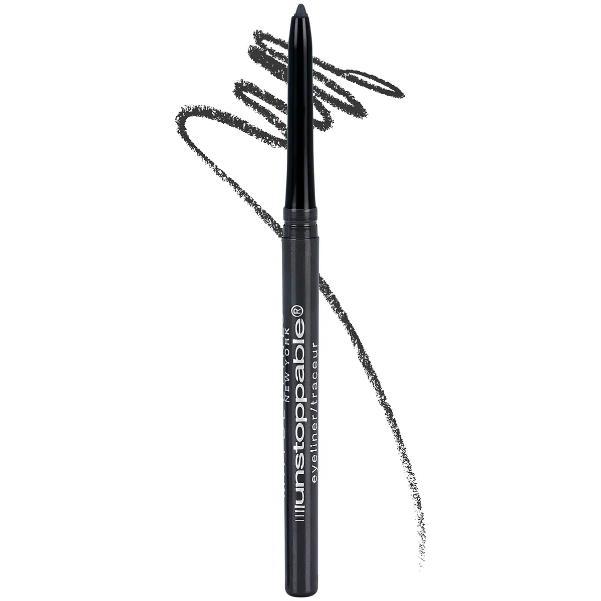 Maybelline Unstoppable Waterproof Mechanical Eyeliner Pencil, Pewter Shade | Long-Lasting Matte Finish - main product image