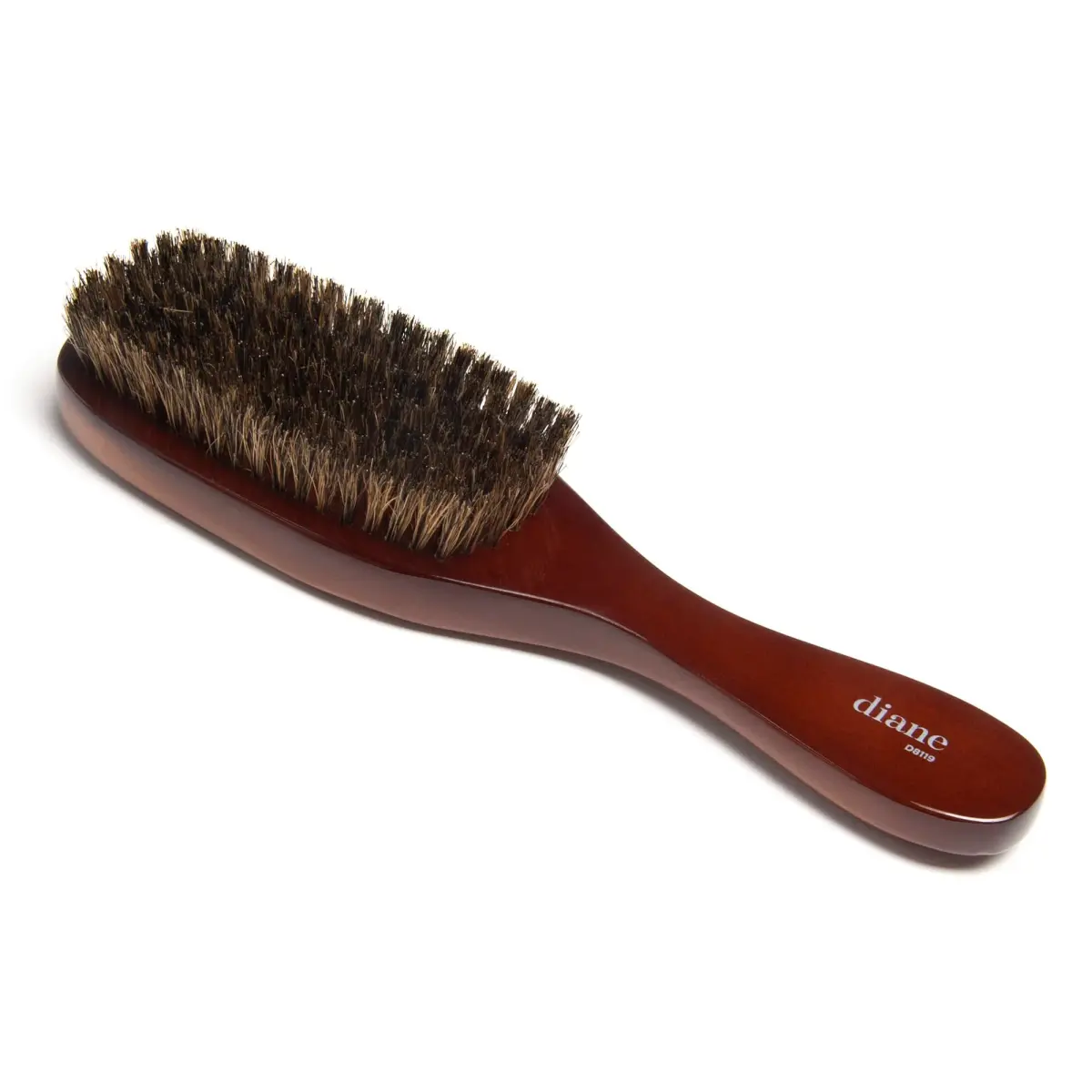 Diane Premium 100% Boar Wave Brush for Men – Medium Bristles, 9.13" L | Detangles, Smooths, Styles Waves - main product image