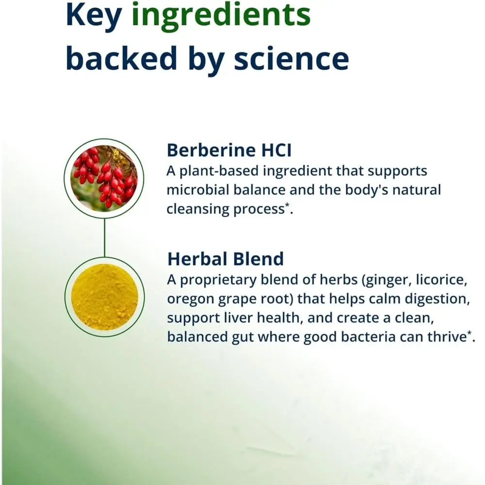 Metagenics CandiBactin-BR Berberine HCl 400 mg Gut Support, 90 Tablets | Gut Health & Detox Support - view 3