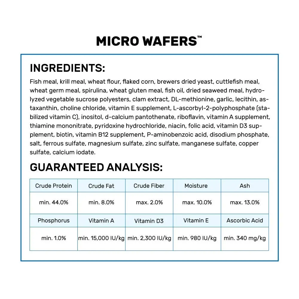 Hikari Micro Wafers Fish Food 1.58oz | Supports Vivid Colors & Growth - view 2