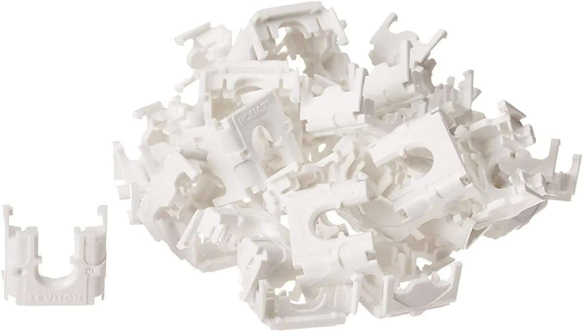 Leviton Extreme Quick Port Connector, 25-Pack, Gray | TIA/EIA Category 6 Certified - view 5