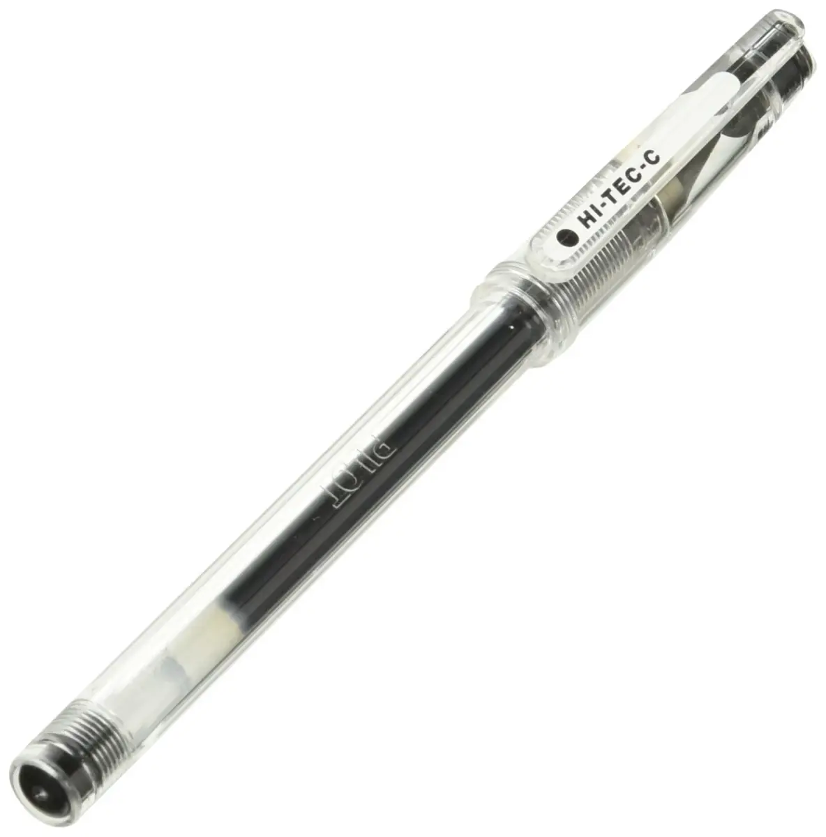 Pilot Hi-Tec-C 04 Gel Ballpoint Pen, Fine Point Black, 0.4mm (0.016in) | Smooth Ink Flow - main product image