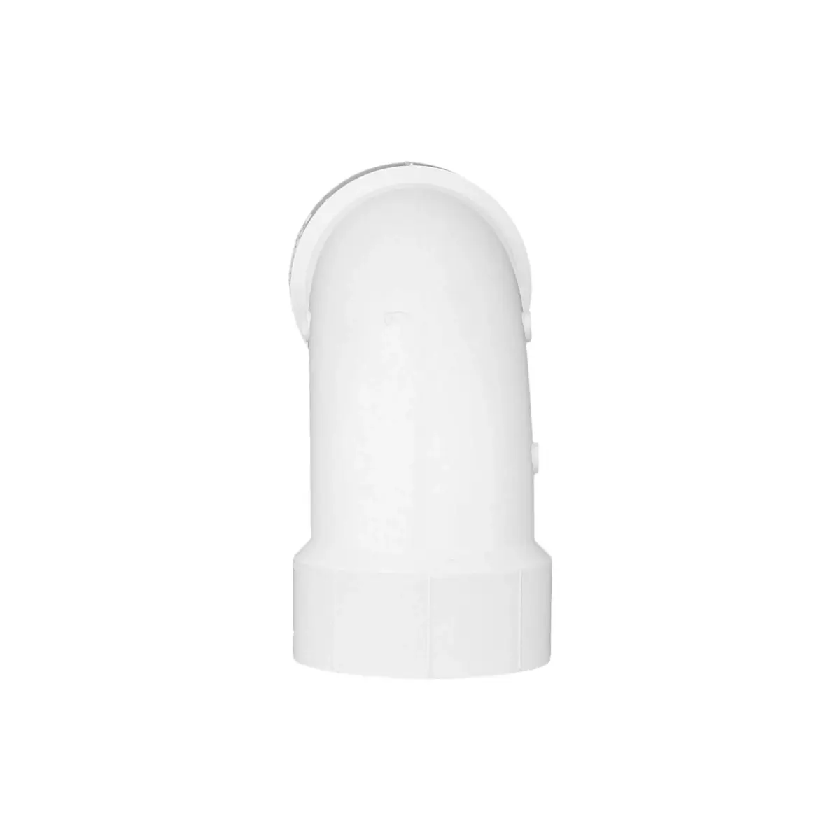 Charlotte Pipe 3" Long Sweep PVC DWV Pipe Fitting - 1/4" Bend, Schedule 40, White | Non-Pressure Drain, Waste, Vent - view 3