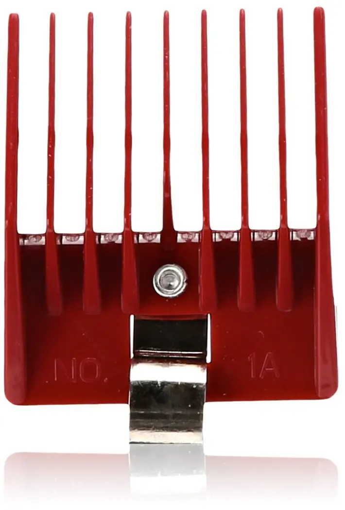 Speed O Guide No 1a Clipper Red | Hair Cutting Tool with Smooth Teeth Edges - main product image