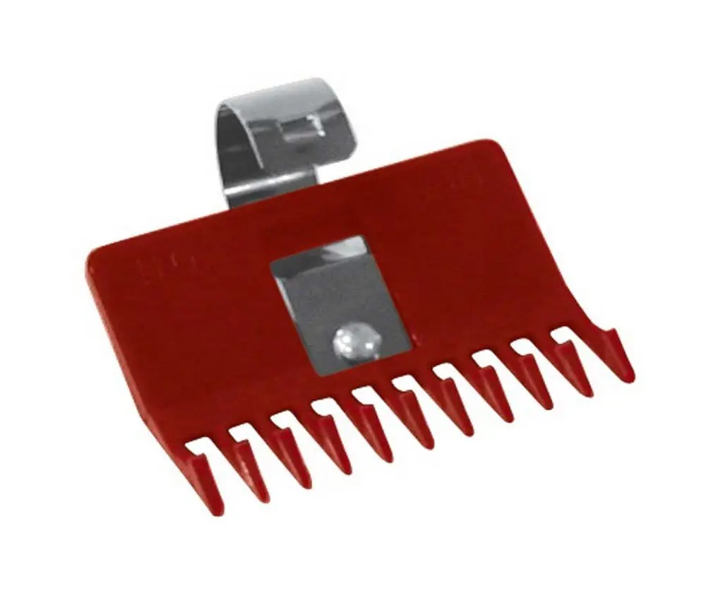 Speed O Guide SPG0132 Clipper Comb, Red | Accurate Hair Measurement & Durable Plastic (70-120 chars) - view 2