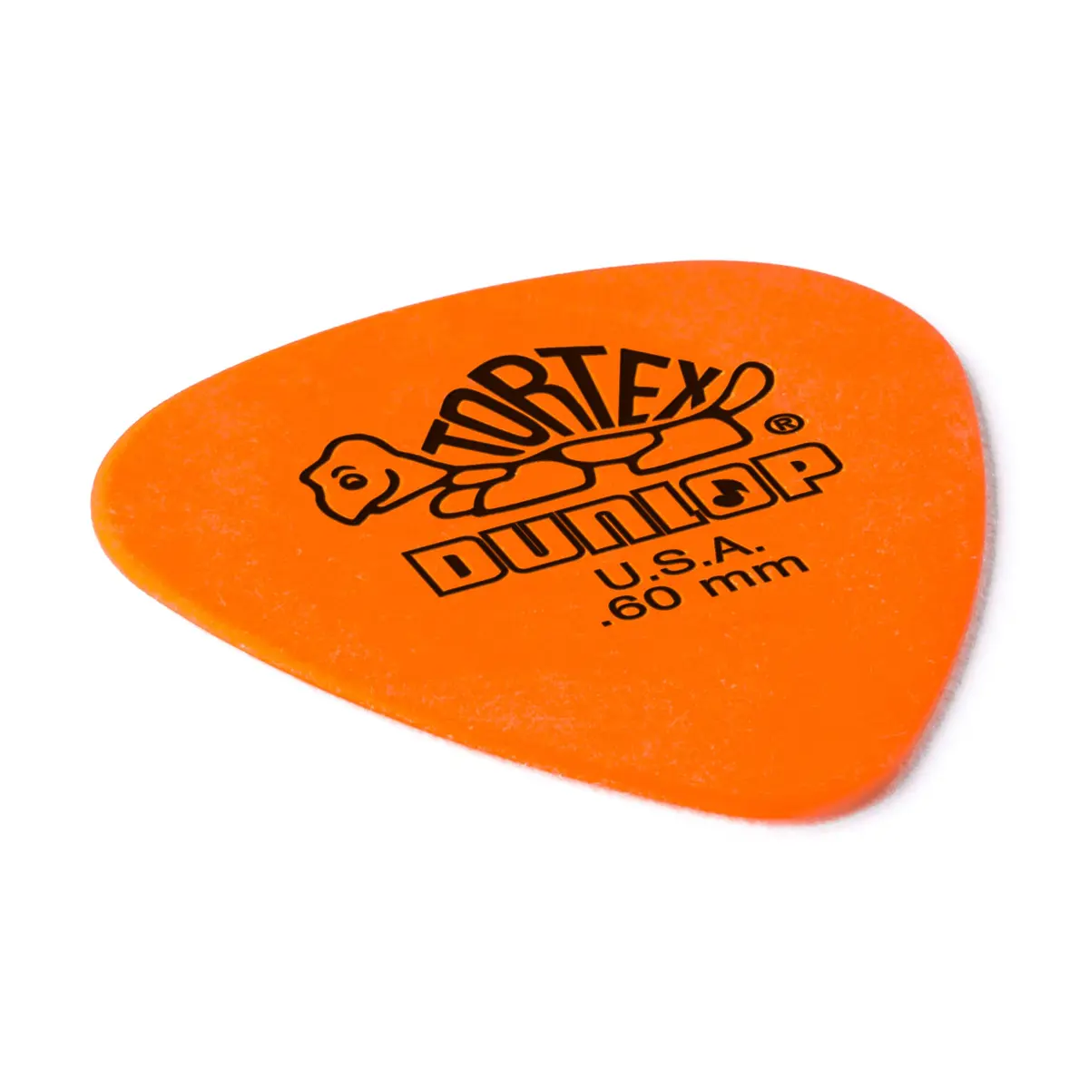 Jim Dunlop Tortex Standard Pick .60MM | Bright, Snappy Attack, Durable, Made in USA - view 8