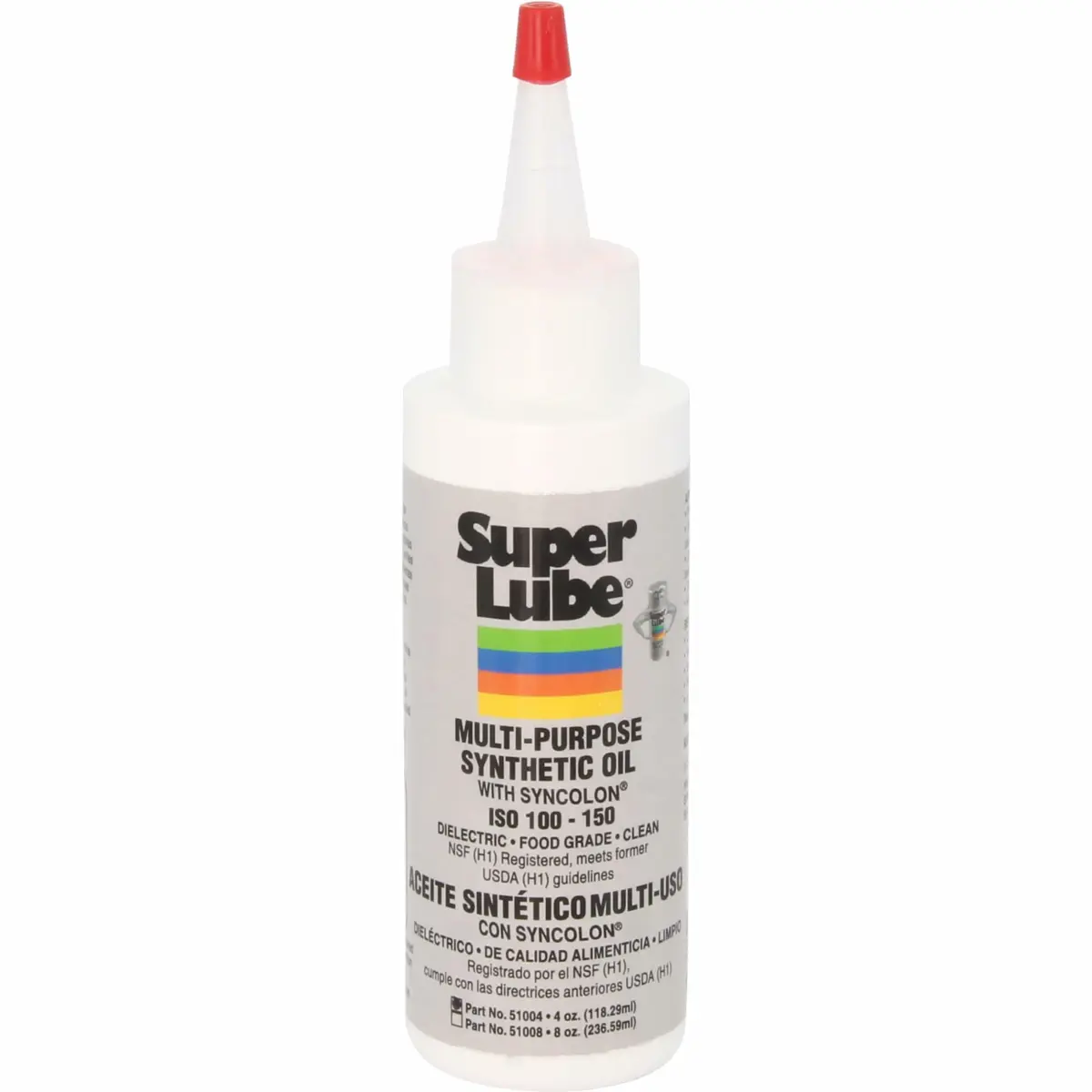 Super Lube 51004 Multi-Purpose Synthetic Oil 118ml (4 fl oz) | Industrial Grade Lubricant for Machines & 3D Printers - main product image