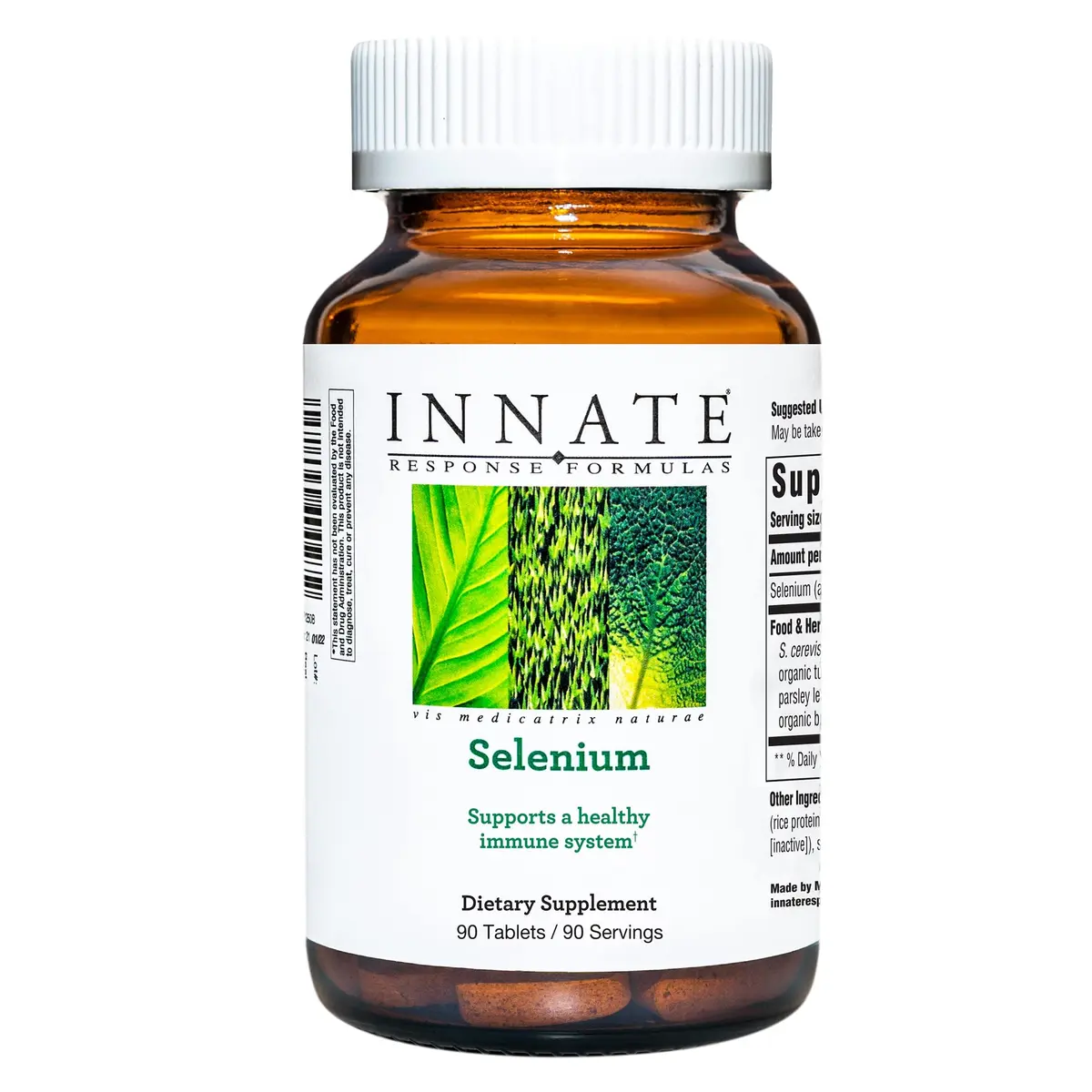 Innate Response Formulas Selenium 90 Tablets | Immune Support with Natural Botanicals - main product image