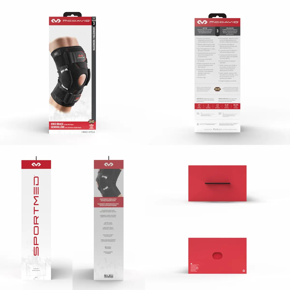 McDavid Hinged Knee Brace for Men & Women | Maximum Support & Compression for Stability & Recovery - view 6
