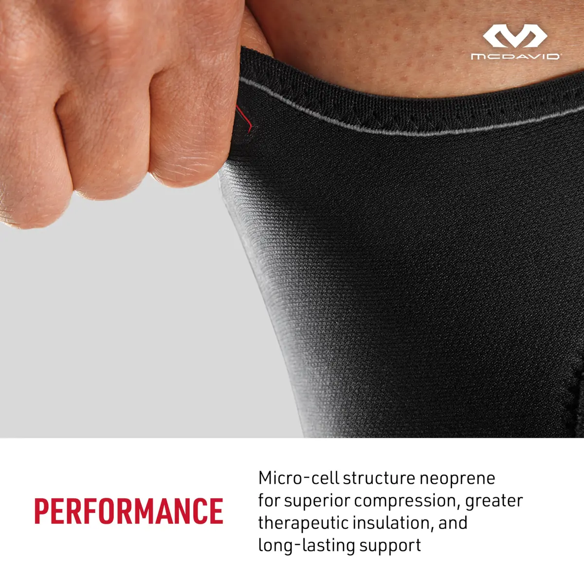 McDavid Knee Compression Sleeves Open Patella | Supports Arthritis & Tendonitis Relief - view 3