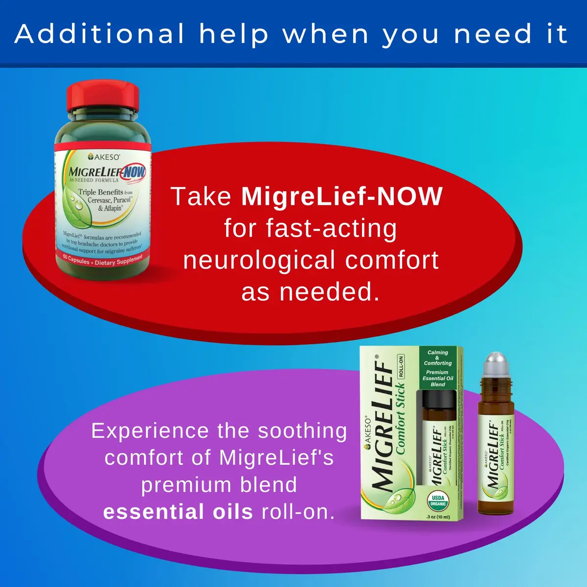 MigreLief Original Triple Therapy with Puracol 60 Caplets | Nutritional Support for Migraine Relief - view 7
