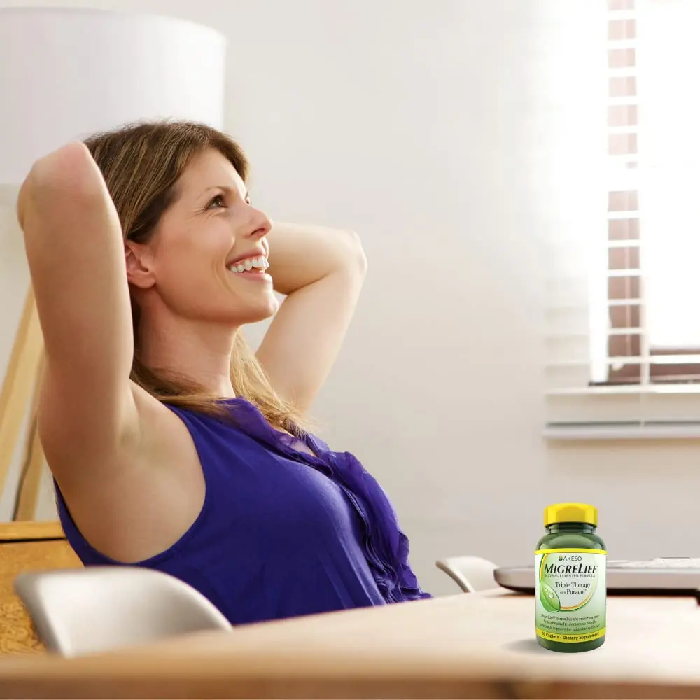 MigreLief Original Triple Therapy with Puracol 60 Caplets | Nutritional Support for Migraine Relief - view 8