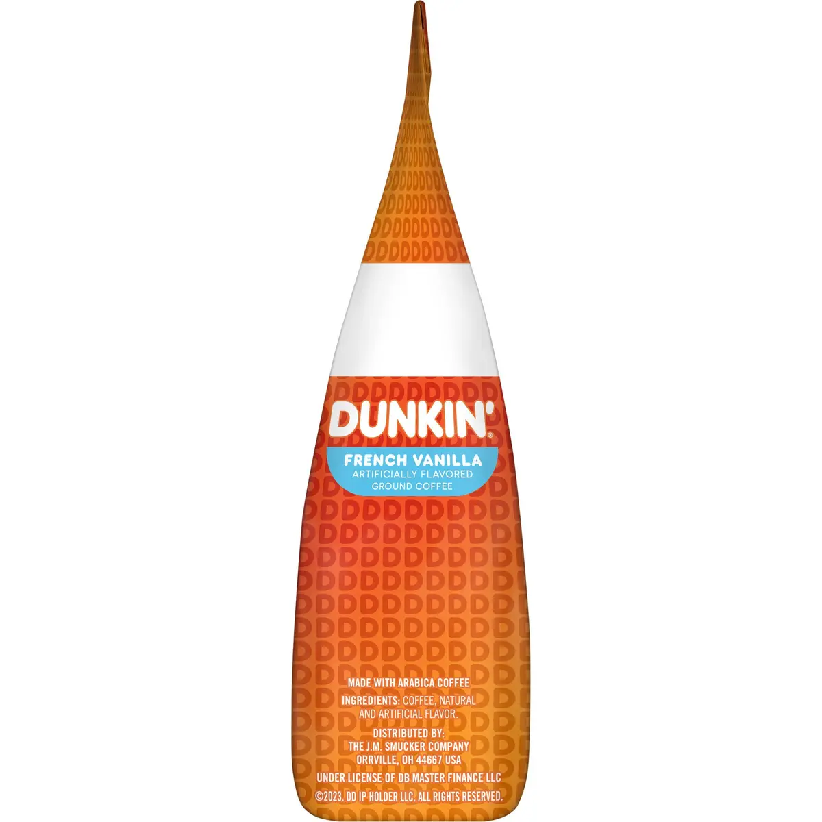Dunkin' Donuts French Vanilla Ground Coffee 340g (12 Oz) | Medium Roast with Smooth Vanilla Flavor - view 4