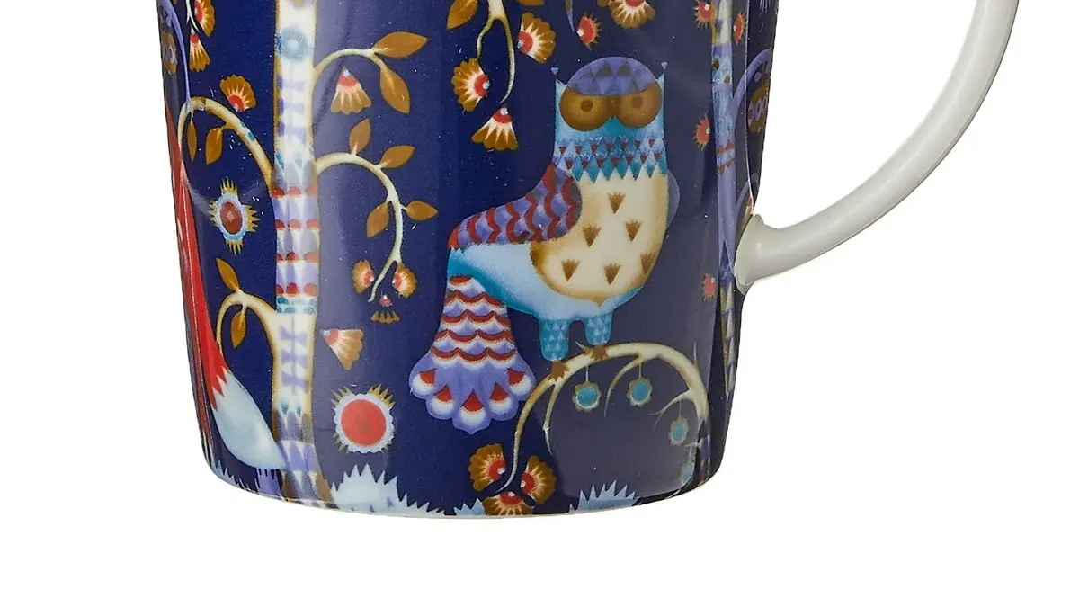 Iittala Taika Mug, Blue, 13-Ounce | Finnish Designer Klaus Haapaniemi - view 3