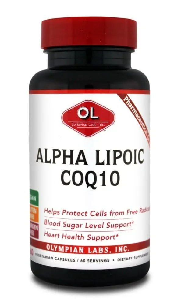 Olympian Labs Alpha Lipoic CoQ10 200 mg Capsules - main product image