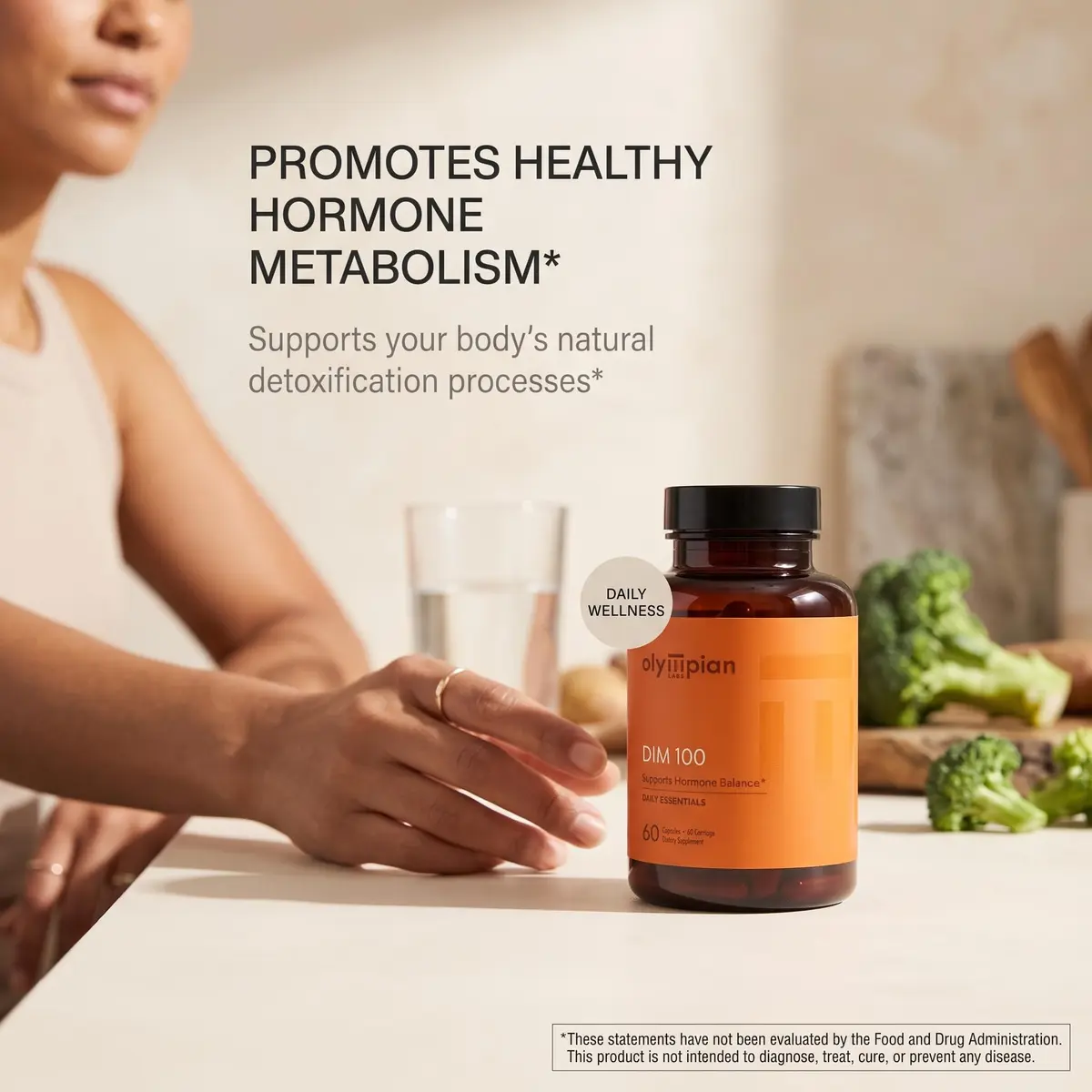 Olympian Labs DIM Supplement 100mg | Hormonal Balance & Detox Support (110 chars) - view 3