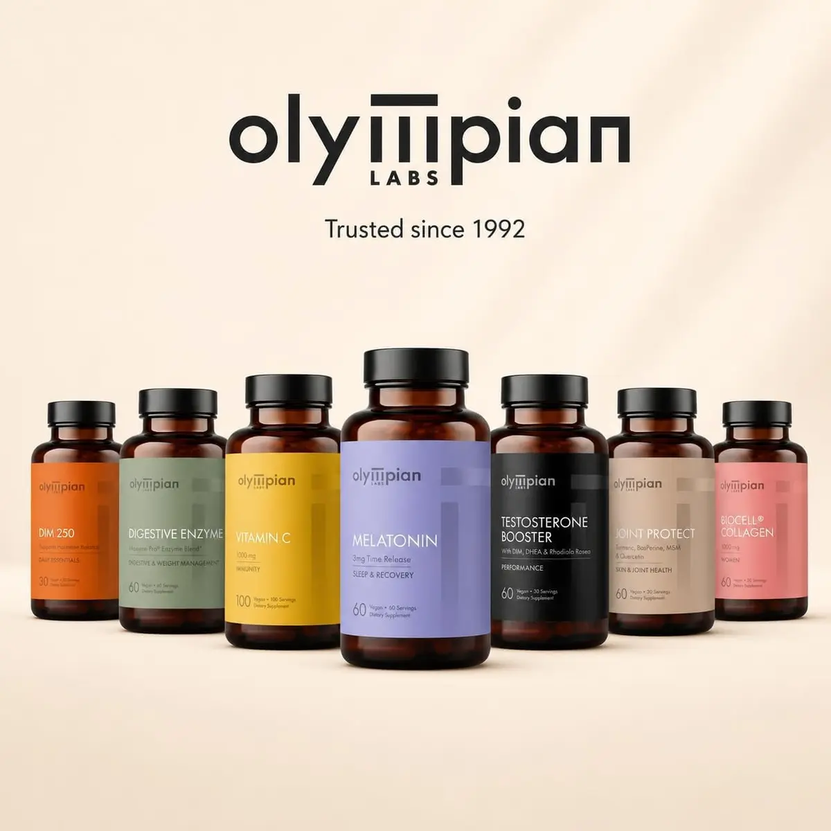 Olympian Labs DIM 150mg - Diindolylmethane Supplement Capsules for Hormone Balance, Clear Skin, PCOS Support, 30 Capsules - view 8