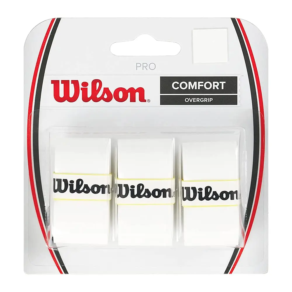 Wilson Pro Overgrip 3-pack | 0.6mm polyurethane tennis grip for all players - main product image