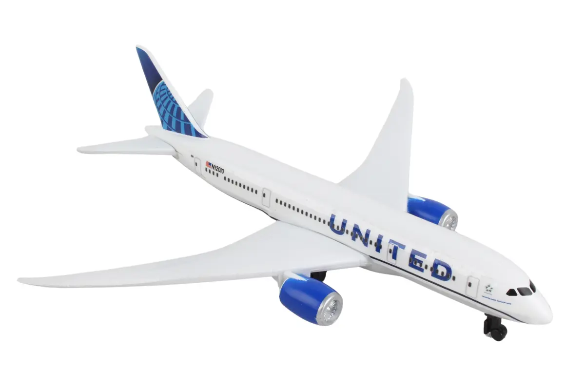 Daron United Single Plane Die-cast Toy Model Airplane | Authentic 5.75-inch aircraft for kids ages 3+ - view 2