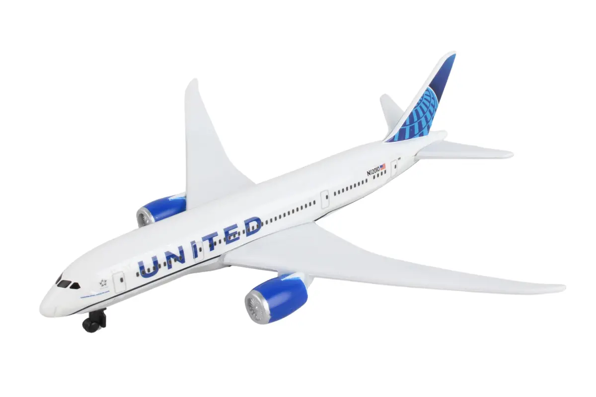 Daron United Single Plane Die-cast Toy Model Airplane | Authentic 5.75-inch aircraft for kids ages 3+ - view 3